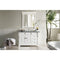 James Martin Brookfield 48" Bright White Single Vanity with 3 cm Cala Blue Quartz Top 147-V48-BW-3CBL