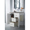 James Martin Copper Cove Encore 30" Single Vanity Bright White with 3 cm Gray Expo Quartz Top 301-V30-BW-3GEX