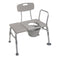 Drive Medical Combination Plastic Transfer Bench with Commode Opening