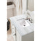 James Martin Providence 36" Bright White Single Vanity with 3 cm Arctic Fall Solid Surface Top 238-105-V36-BW-3AF