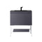 James Martin Milan 31.5" Single Vanity Cabinet Modern Grey Glossy Glossy White with Charcoal Black Composite Top 801V31.5MGGGWCHB