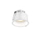 Dals Lighting 4" Cct Round Indoor and Outdoor Regressed Gimbal Down Light RGM4-CC-WH