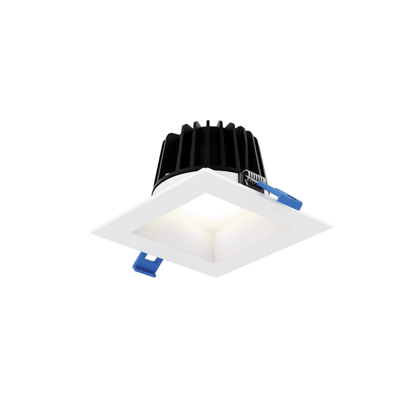 Dals Lighting 4" Square Indoor and Outdoor Regressed Gimbal Down Light RGR4SQ-CC-WH