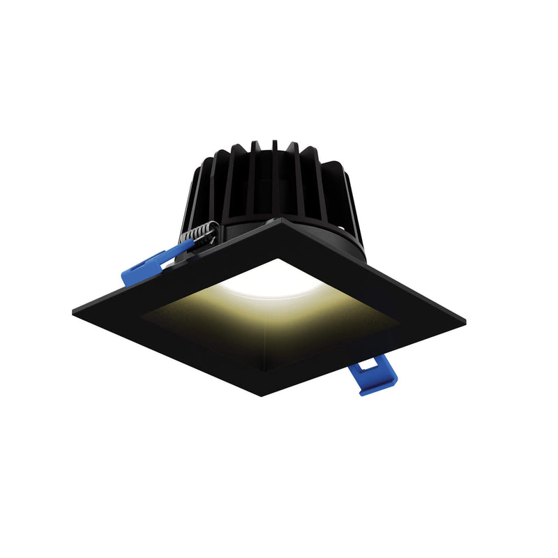 Dals Lighting 6" Square Indoor and Outdoor Regressed Gimbal Down Light RGR6SQ-CC-BK