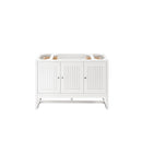 James Martin Athens 15" Cabinet with Drawers and Door Glossy White with 3 cm Eternal Marfil Top E645-B15R-GW-3EMR