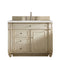 James Martin Bristol 36" Single Vanity Vintage Vanilla with 3 cm Eternal Serena Quartz Top 157-V36-VV-3ESR