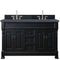 James Martin Brookfield 72" Antique Black Double Vanity with 3 cm Charcoal Soapstone Quartz Top 147-114-5731-3CSP