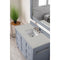 James Martin Copper Cove Encore 48" Single Vanity Silver Gray with 3 cm Eternal Serena Quartz Top 301-V48-SL-3ESR