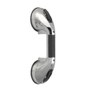 Drive Medical Suction Cup Grab Bar, 12", Chrome and Black
