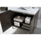 James Martin Metropolitan 36" Silver Oak Single Vanity with 3 cm Carrara Marble Top 850-V36-SOK-3CAR