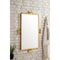 James Martin South Beach 30" Mirror Polished Gold and Lucite 994-M30-PG-LU