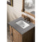 James Martin Providence 26" Single Vanity Cabinet Driftwood with 3 cm Gray Expo Quartz Top 238-105-V26-DRF-3GEX