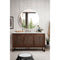 James Martin Athens 60" Single Vanity Cabinet  Mid Century Acacia with 3 cm Ethereal Noctis Top E645-V60S-MCA-3ENC