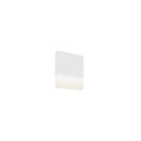 Dals Lighting 6" Square Ultra Slim Wall Sconce SQS06-3K-WH
