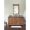 James Martin Providence 60" Single Vanity Cabinet Driftwood with 3 cm Ethereal Noctis Quartz Top 238-105-5311-3ENC