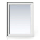 James Martin Athens 60" Single Vanity Cabinet  Glossy White with 3 cm Cala Blue Top E645-V60S-GW-3CBL