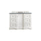 James Martin De Soto 48" Single Vanity Bright White with 3 cm Cala Blue Quartz Top 825-V48-BW-3CBL