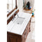 James Martin Brookfield 48" Warm Cherry Single Vanity with 3 cm Arctic Fall Solid Surface Top 147-114-5286-3AF