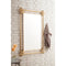 James Martin Sarasota 35.4" Mirror Polished Gold and Lucite 999-M35.4-PG-LU