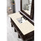 James Martin Balmoral 60" Single Vanity Cabinet Antique Walnut with 3 cm Eternal Marfil Quartz Top 150-V60S-ANW-3EMR