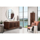 James Martin Athens 60" Single Vanity Cabinet Mid Century Acacia with 3 cm Eternal Marfil Top E645-V60S-MCA-3EMR