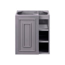 James Martin Alicante' 24" Single Vanity Cabinet Grey Smoke E110-V24-GSM