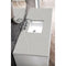 James Martin Athens 60" Single Vanity Cabinet Glossy White with 3 cm Eternal Serena Top E645-V60S-GW-3ESR