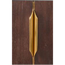 James Martin Part: 72" Mercer and Columbia Set of Door and Drawer Pulls in Radiant Gold P389V72GLDPULLS