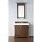 James Martin Brookfield 36" Country Oak Single Vanity with 3 cm Eternal Marfil Quartz Top 147-114-5576-3EMR