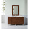 James Martin Metropolitan 60" Single Vanity American Walnut with 3 cm Ethereal Noctis Quartz Top 850-V60S-AWT-3ENC