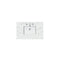 James Martin 36" Single Top 3 cm Ethereal Noctis Quartz with Sink 050-S36-ENC-SNK