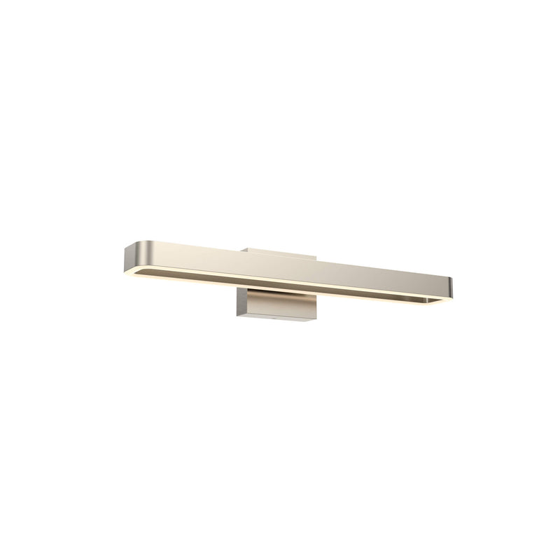 Dals Lighting Rectangular Swivel Vanity Wall Sconce 24'' Satin Nickel VSW24-CC-SN
