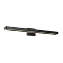 Dals Lighting Rectangular Swivel Vanity Wall Sconce 36'' Black VSW36-CC-BK