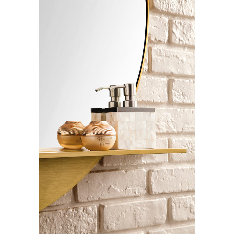 James Martin Platform 36" Mirror Radiant Gold 909-M36-RG