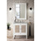 James Martin Athens 30" Single Vanity Cabinet Glossy White with 3 cm Eternal Serena Top E645-V30-GW-3ESR