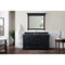 James Martin Brookfield 60" Antique Black Single Vanity with 3 cm Cala Blue Quartz Top 147-114-5331-3CBL