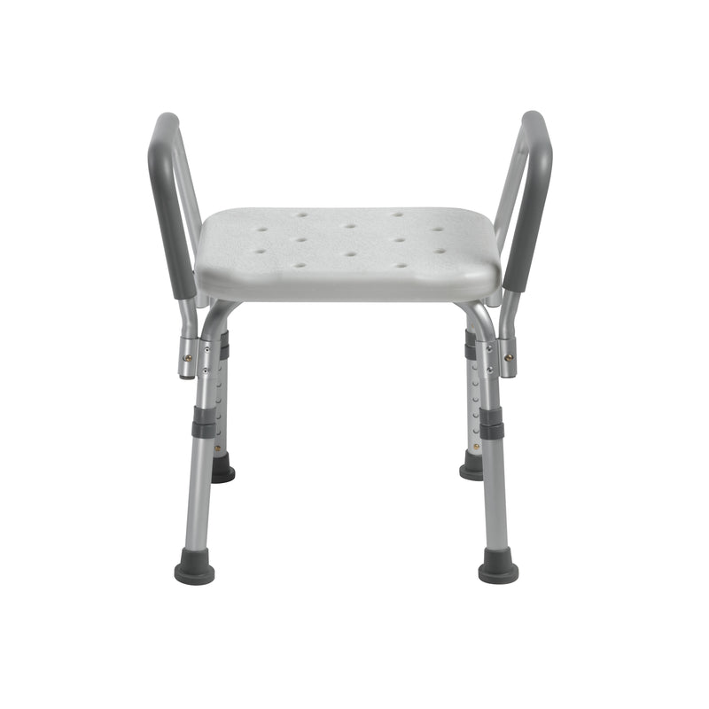 Drive Medical Knock Down Bath Bench with Padded Arms