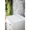 James Martin Addison 15" Base Cabinet with Drawers Glossy White with 3 cm Arctic Fall Solid Surface Top E444-BC15-GW-3AF