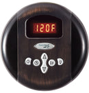 SteamSpa Programmable Dual Control Panels in Oil Rubbed Bronze