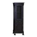 James Martin Brookfield 36" Antique Black Single Vanity with 3 cm Eternal Serena Quartz Top 147-114-5536-3ESR