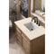 James Martin Savannah 36" Single Vanity Cabinet Driftwood with 3 cm Eternal Marfil Quartz Top 238-104-5511-3EMR