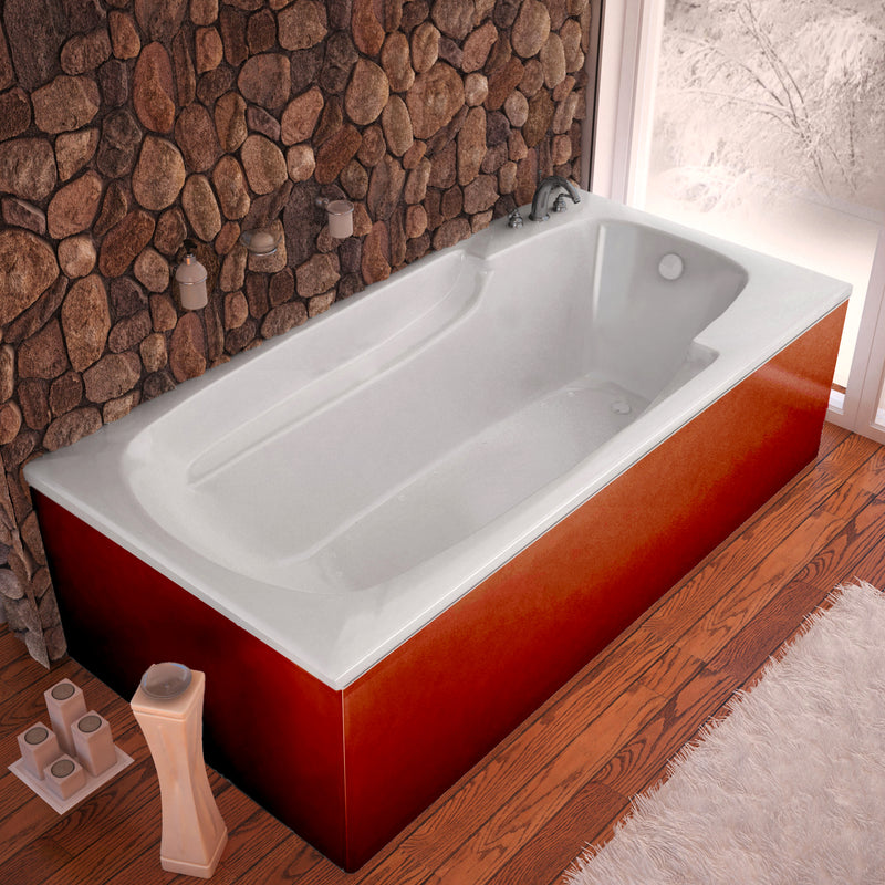 Atlantis Whirlpools Eros 32" x 60" Rectangular Air Jetted Bathtub