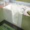 MediTub Walk-In 30" x 54" Right Drain White Soaking Walk-In Bathtub