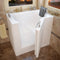 MediTub Walk-In 27" x 39" Left Drain White Soaking Walk-In Bathtub