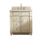 James Martin Bristol 30" Single Vanity Vintage Vanilla with 3 cm Eternal Serena Quartz Top 157-V30-VV-3ESR