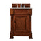 James Martin Brookfield 26" Warm Cherry Single Vanity with 3 cm Eternal Jasmine Pearl Quartz Top 147-114-V26-WCH-3EJP