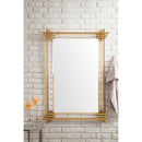 James Martin Sarasota 35.4" Mirror Polished Gold and Lucite 999-M35.4-PG-LU