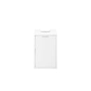 James Martin Boston 12" Storage Cabinet Glossy White C105-SC12-GW