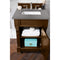 James Martin Brookfield 26" Country Oak Single Vanity with 3 cm Gray Expo Quartz Top 147-114-V26-COK-3GEX