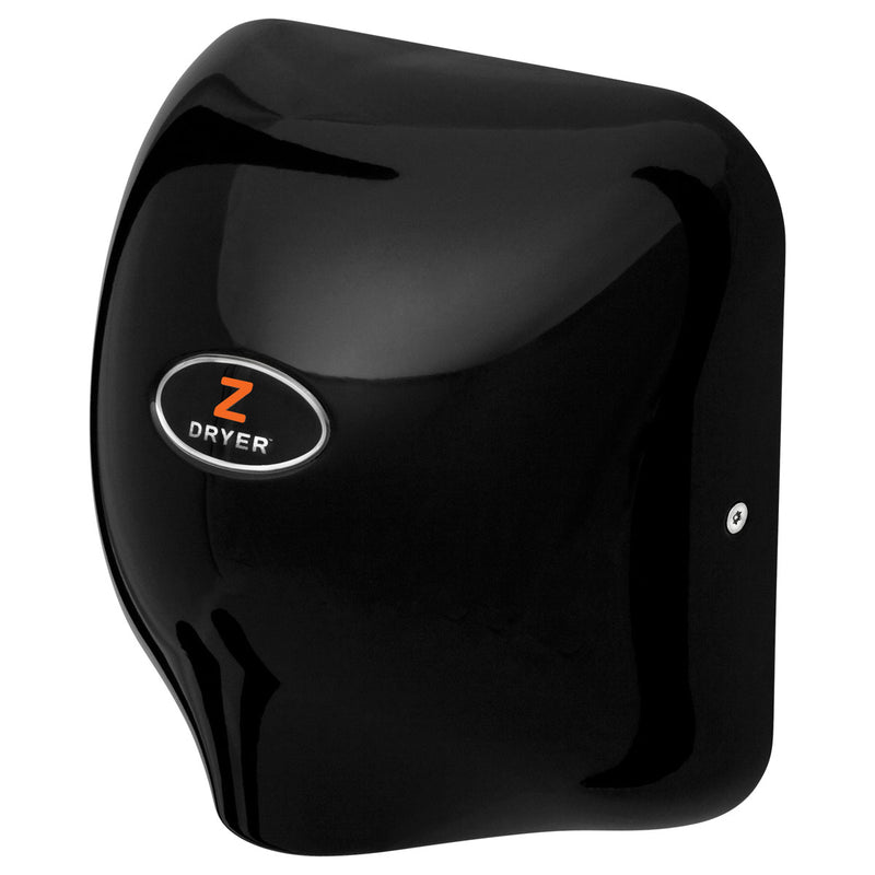 Jet Black Commercial Hand Dryer ZHD1B by zDryer ZDRYER ZHD1B BLACK FINISH